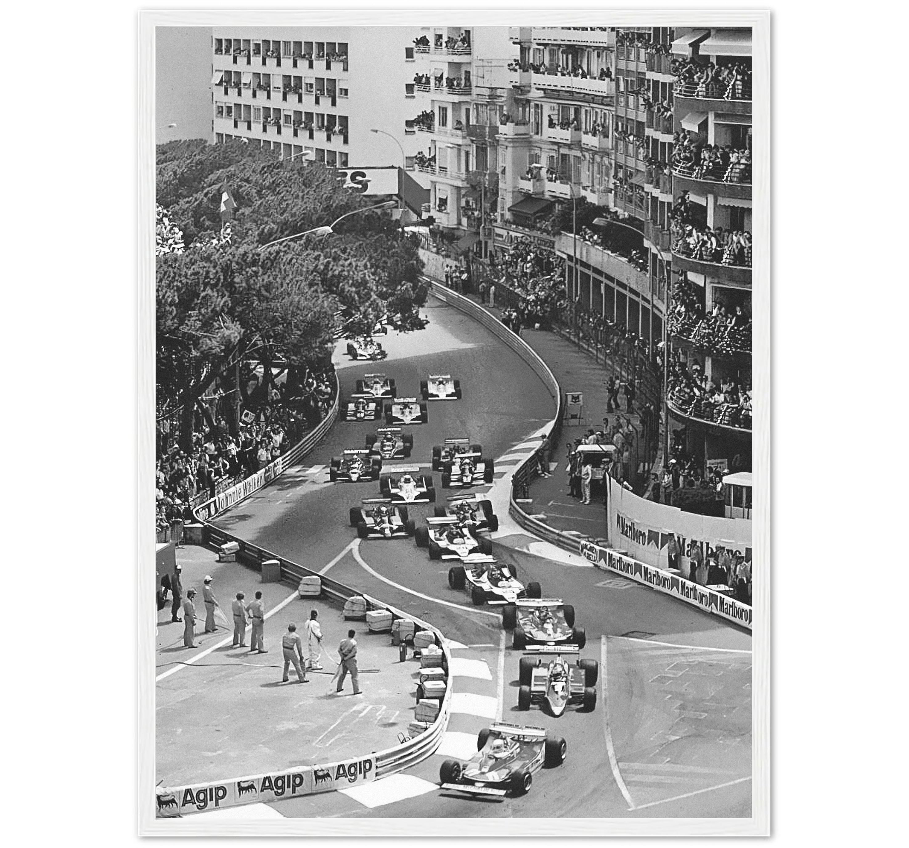 Ligne de départ de Monaco