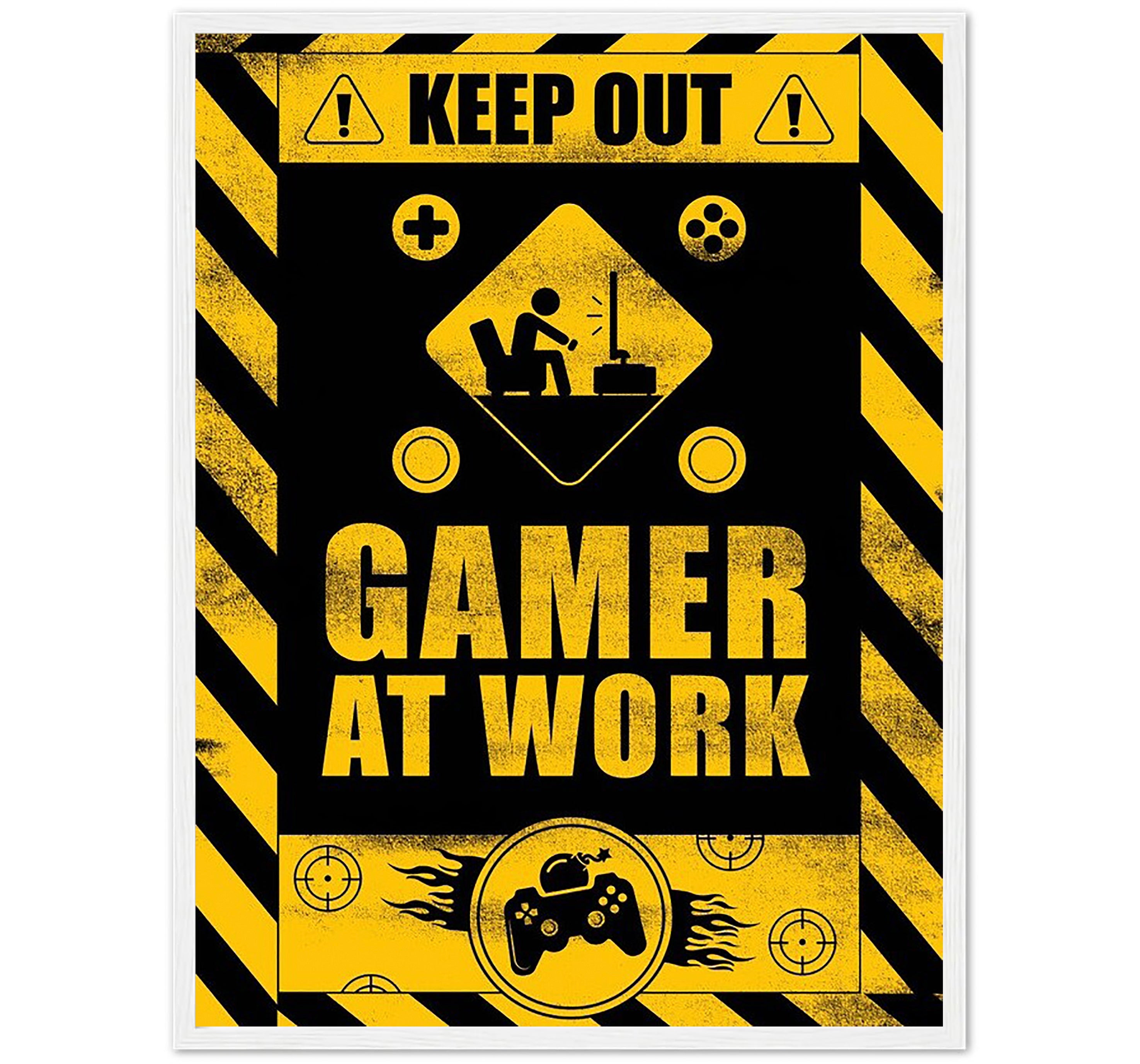 Gamer at Work
