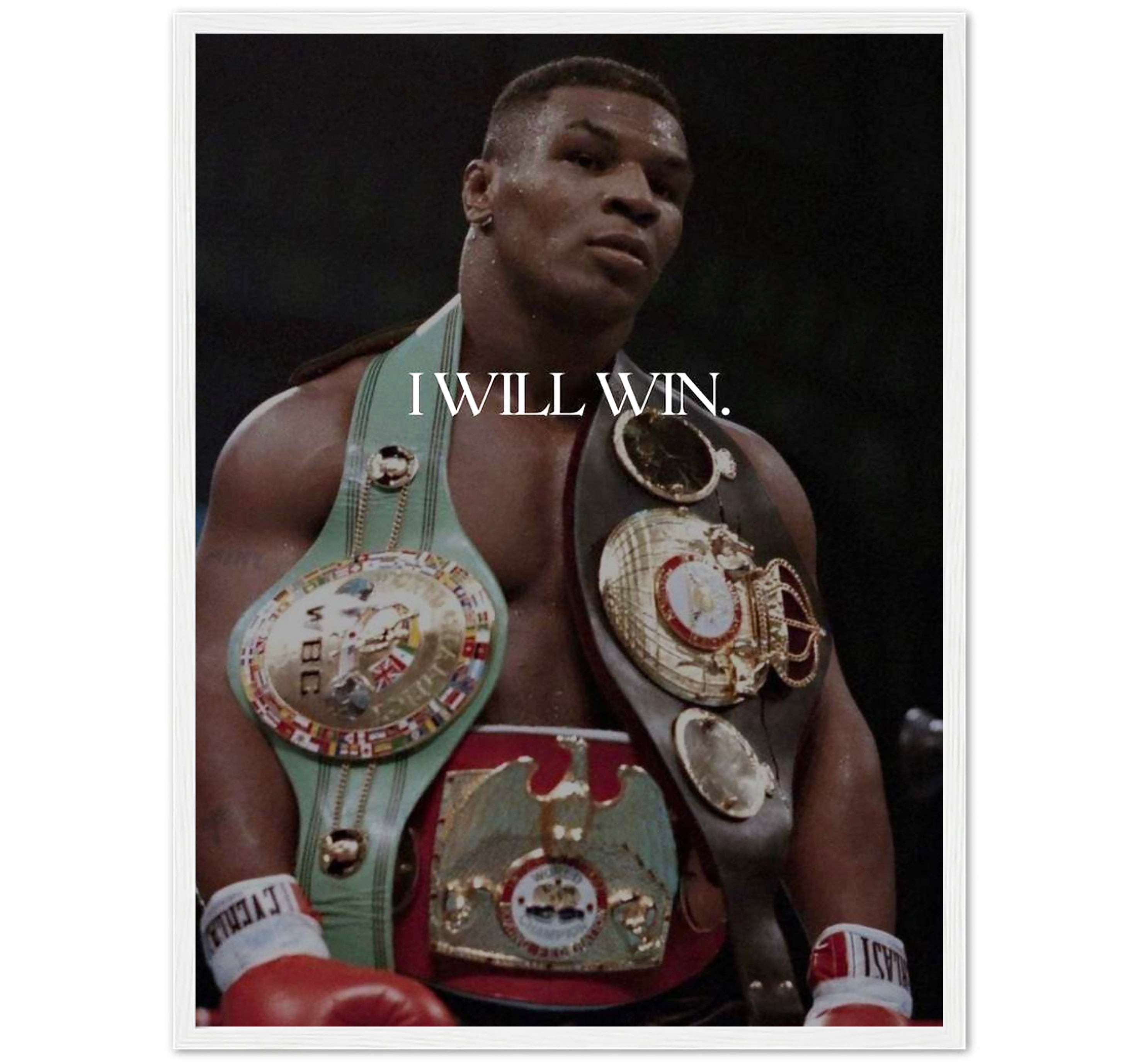 I WILL WIN. - MYKE