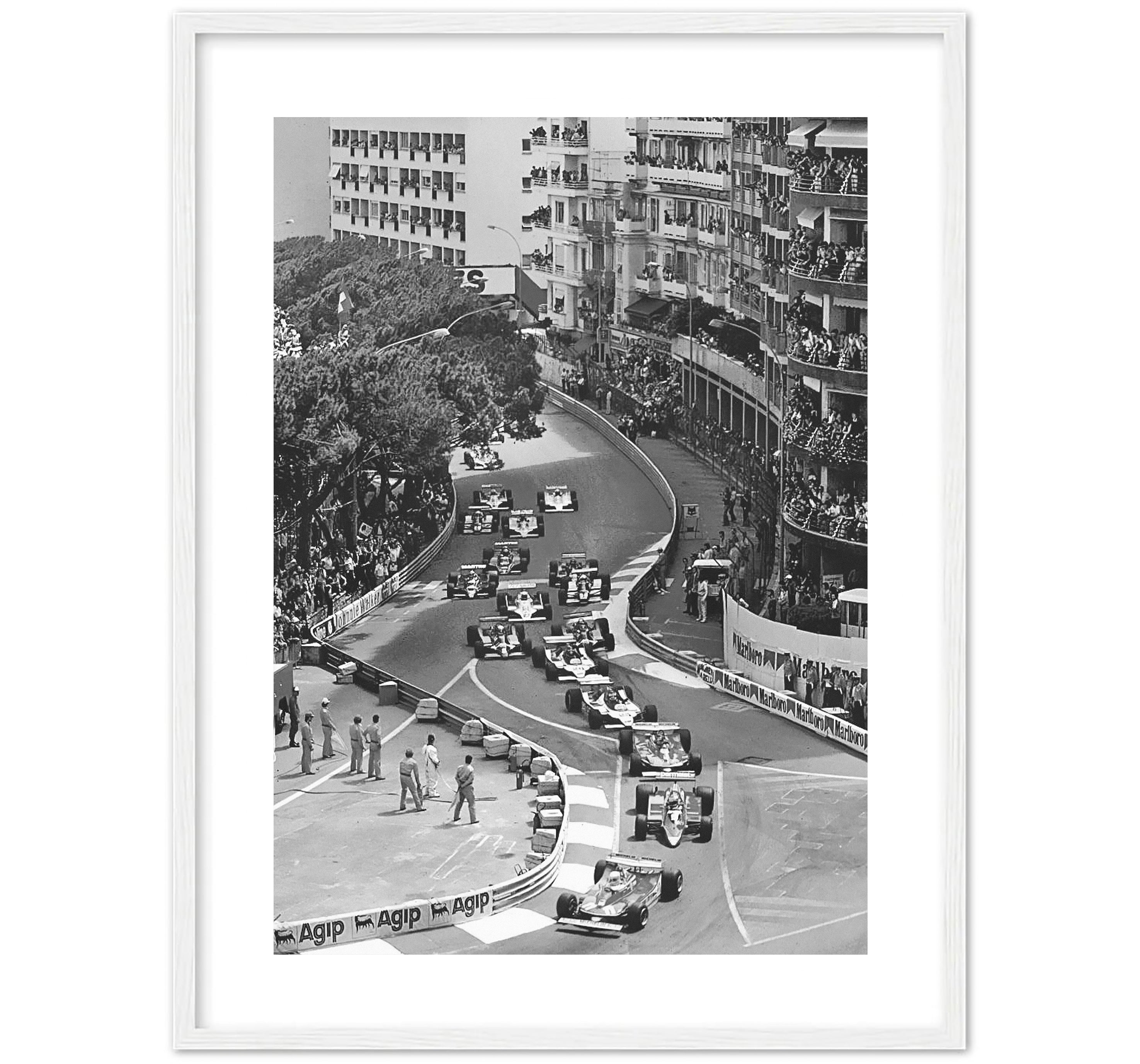 Ligne de départ de Monaco