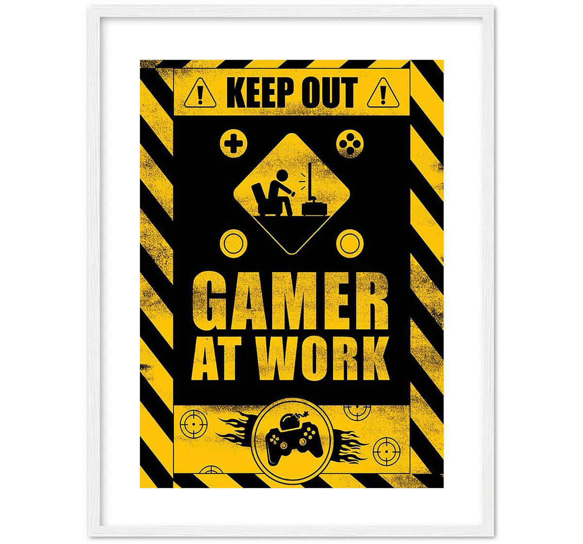 Gamer at Work