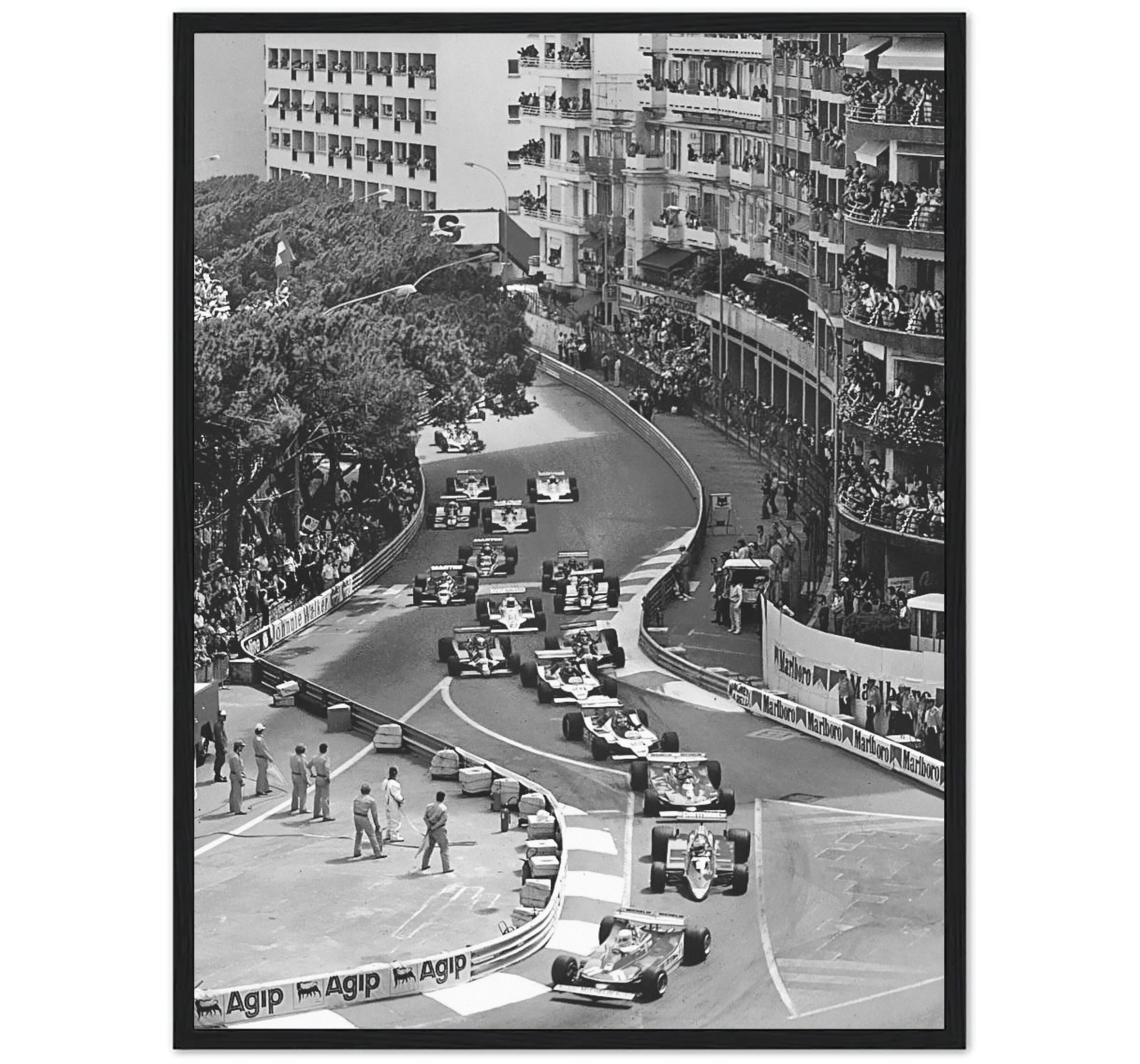Monaco Start line