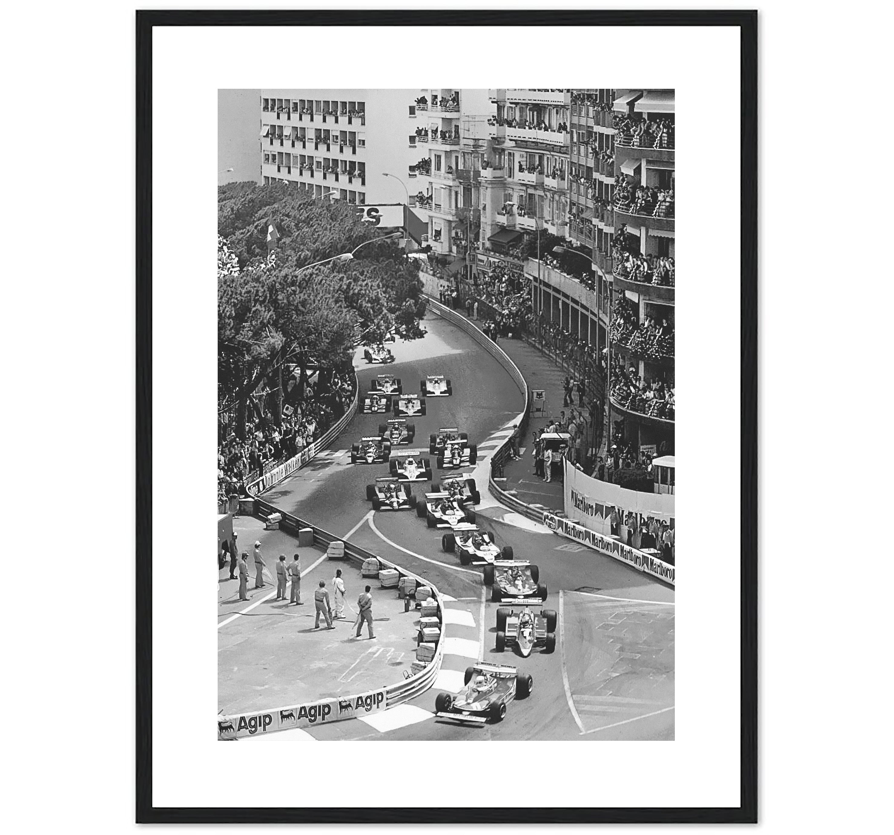 Monaco Start line