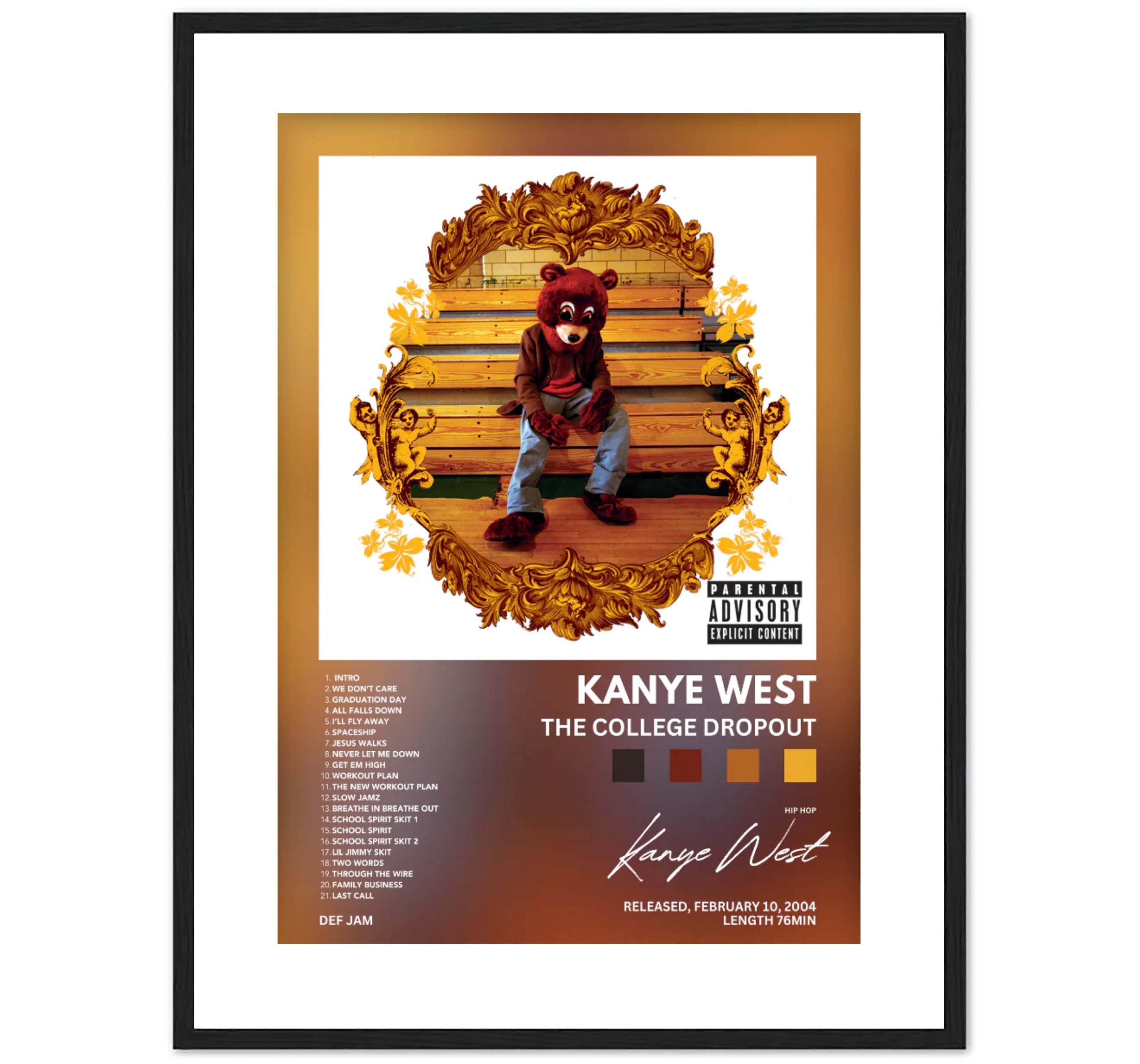 Kanye West Le décrochage du collage