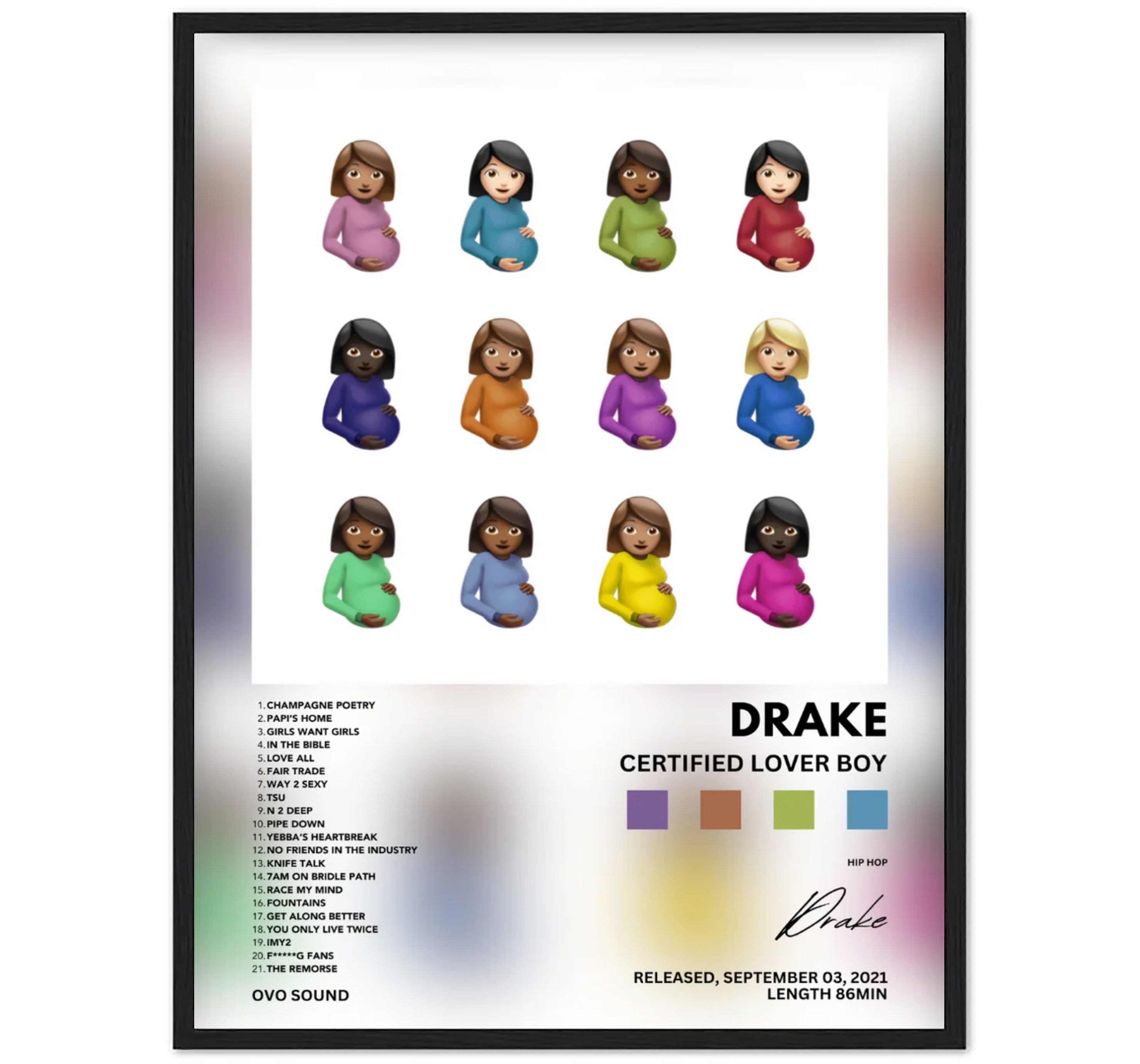 Garçon amoureux de Drake