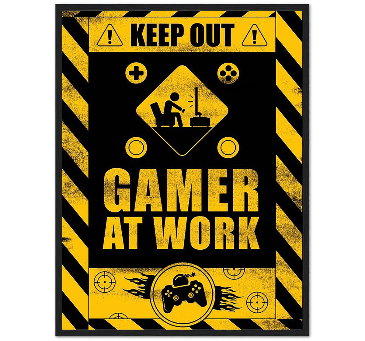 Gamer at Work