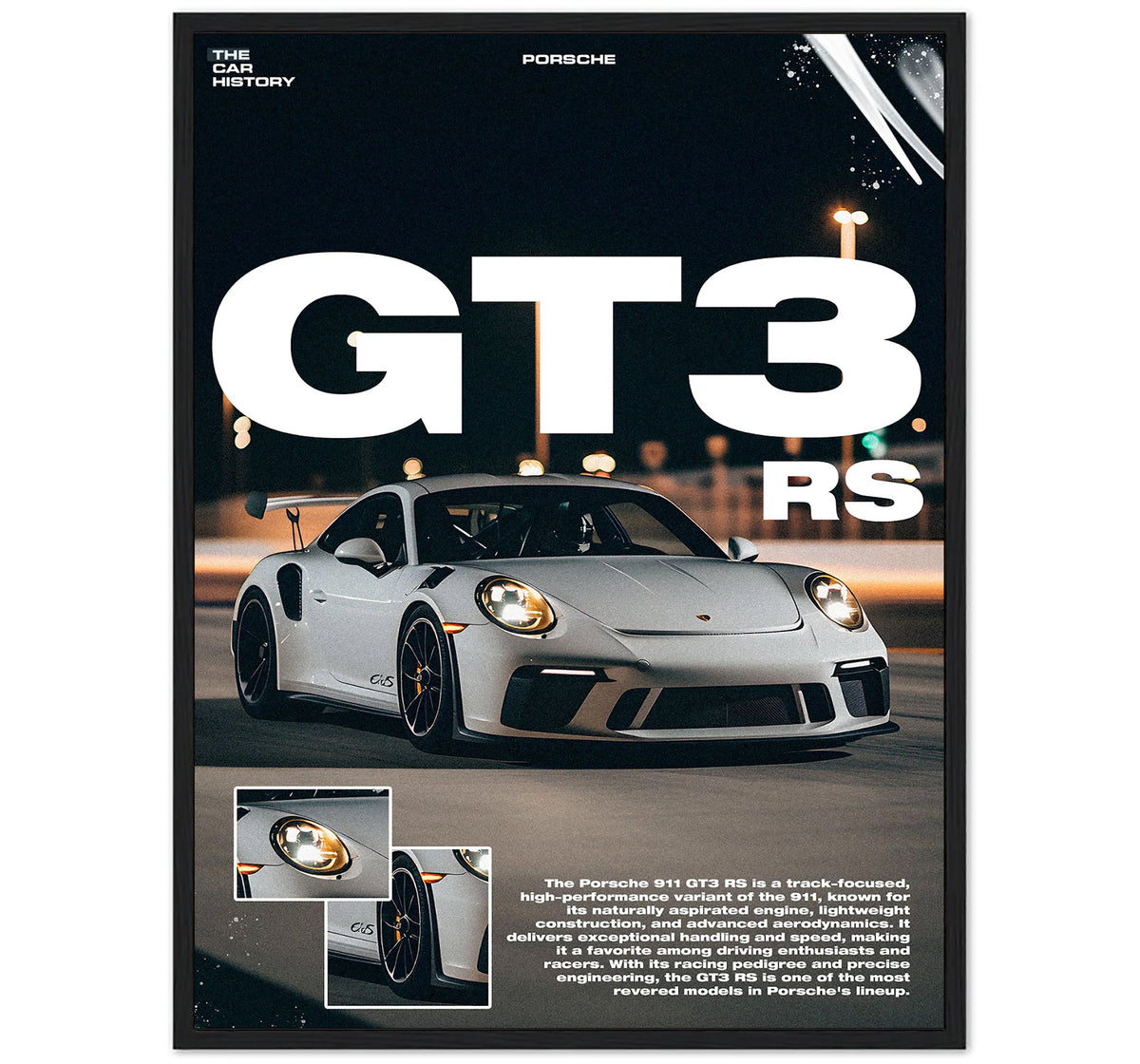White GT3 RS