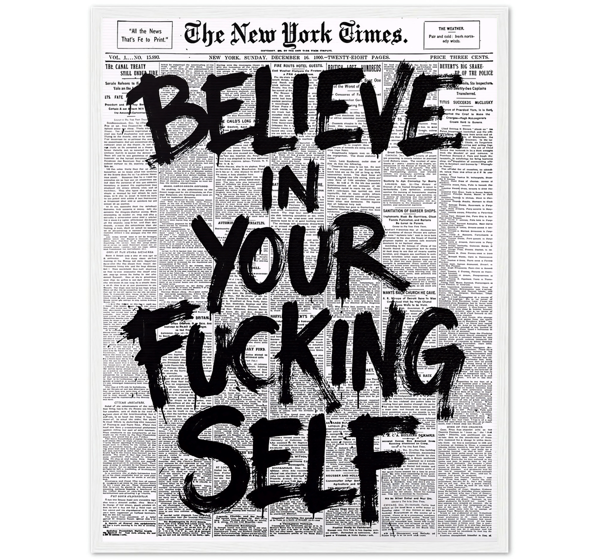 SELF BELIEF