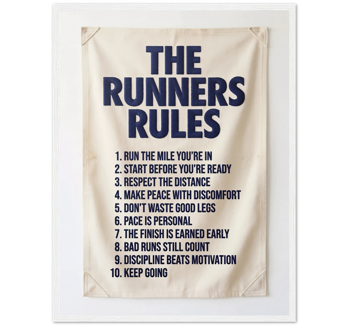 RUNNERS RULES