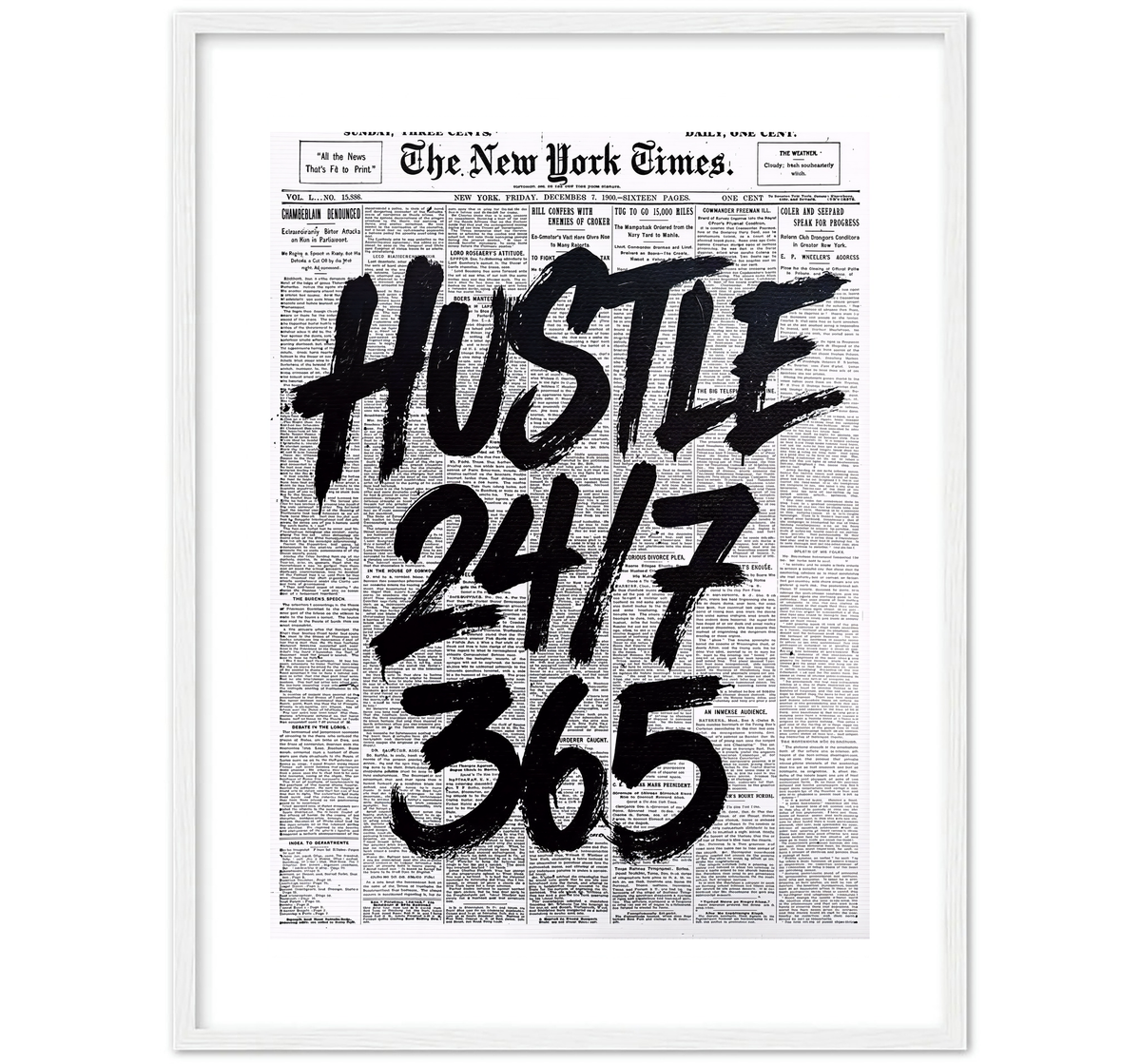 NO DAYS OFF