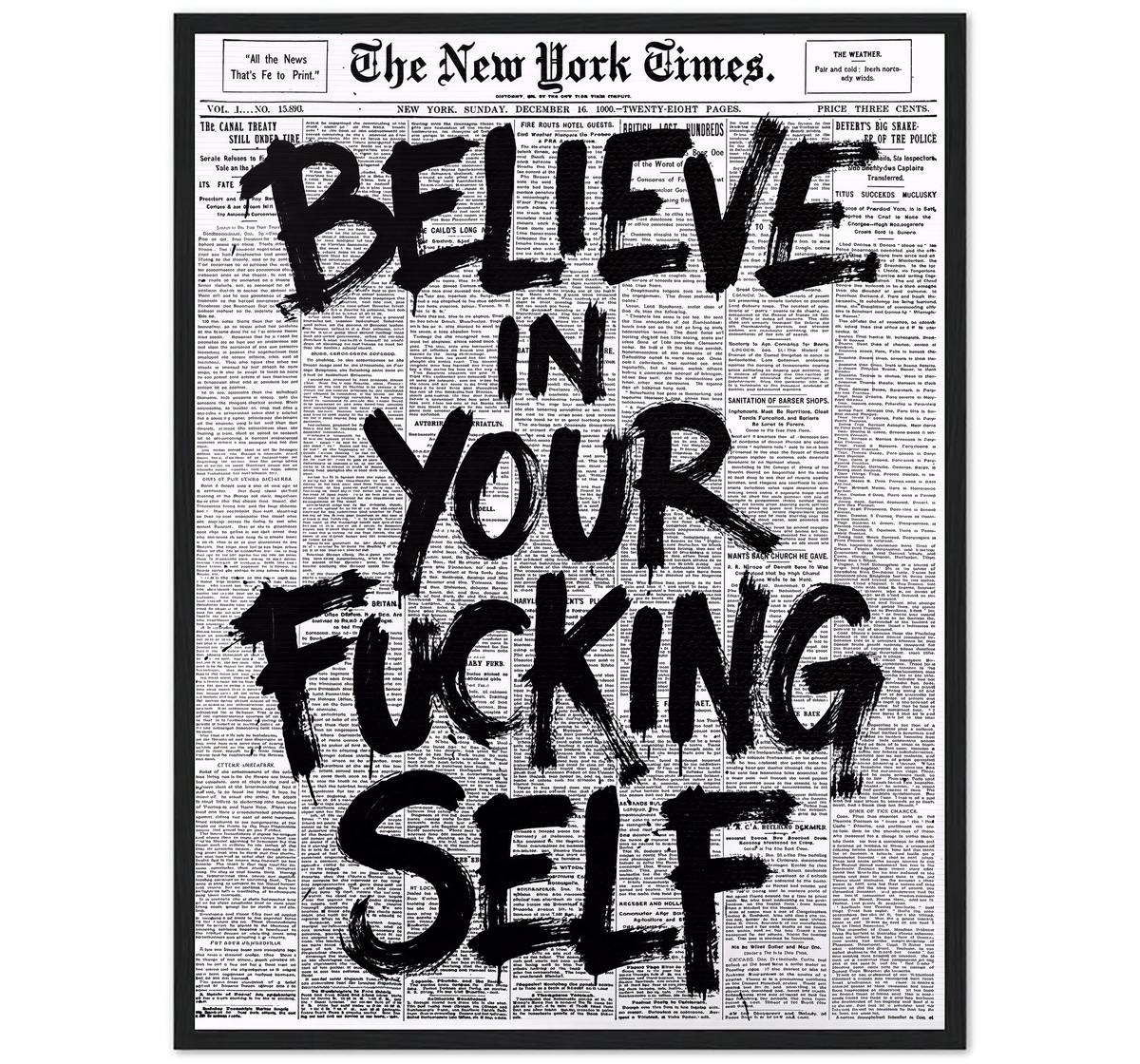 SELF BELIEF