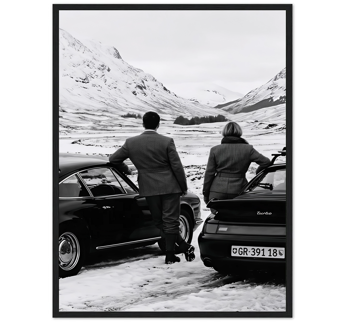 PAREJA EN LA NIEVE