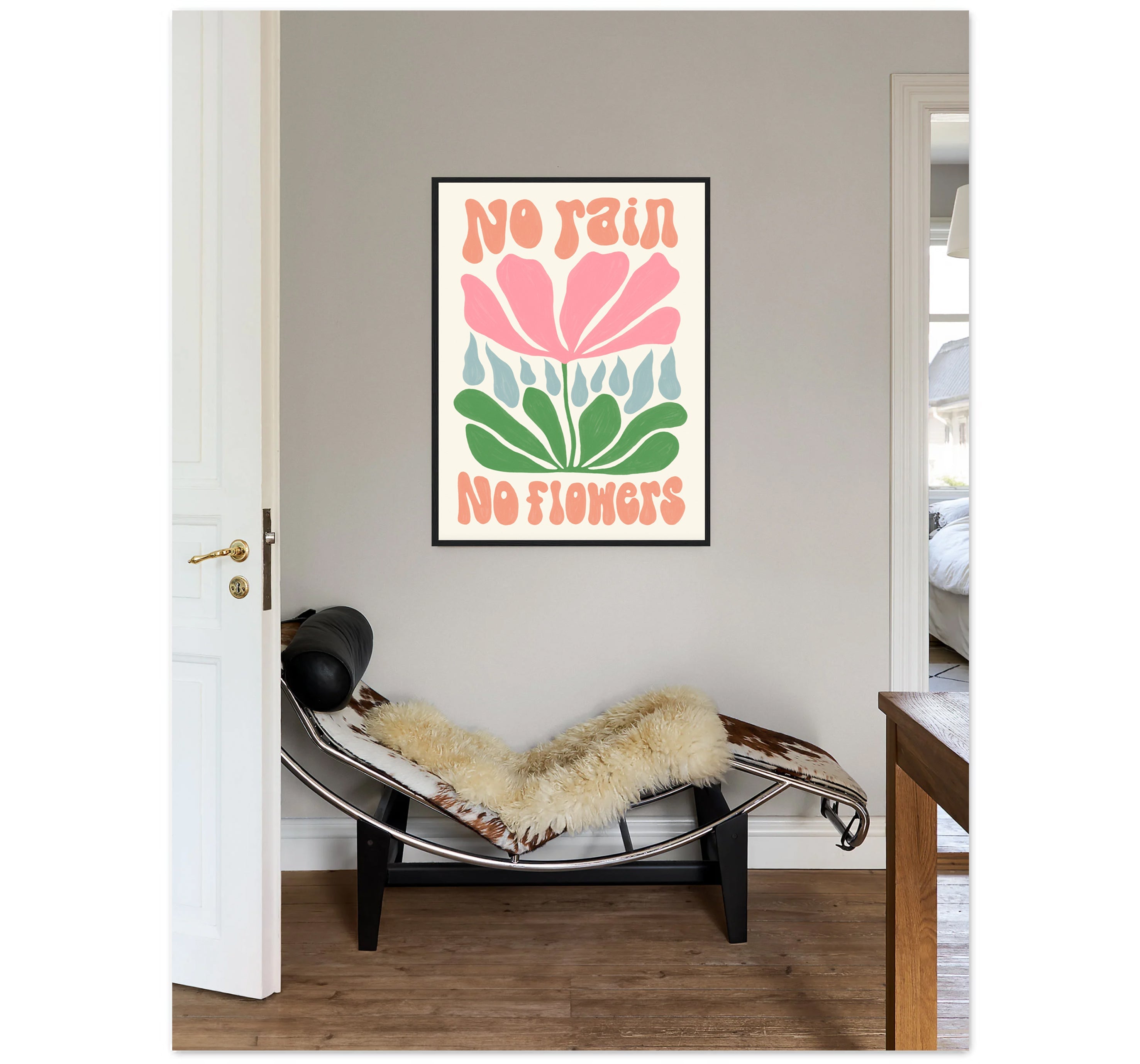 Pas de pluie, pas de fleurs