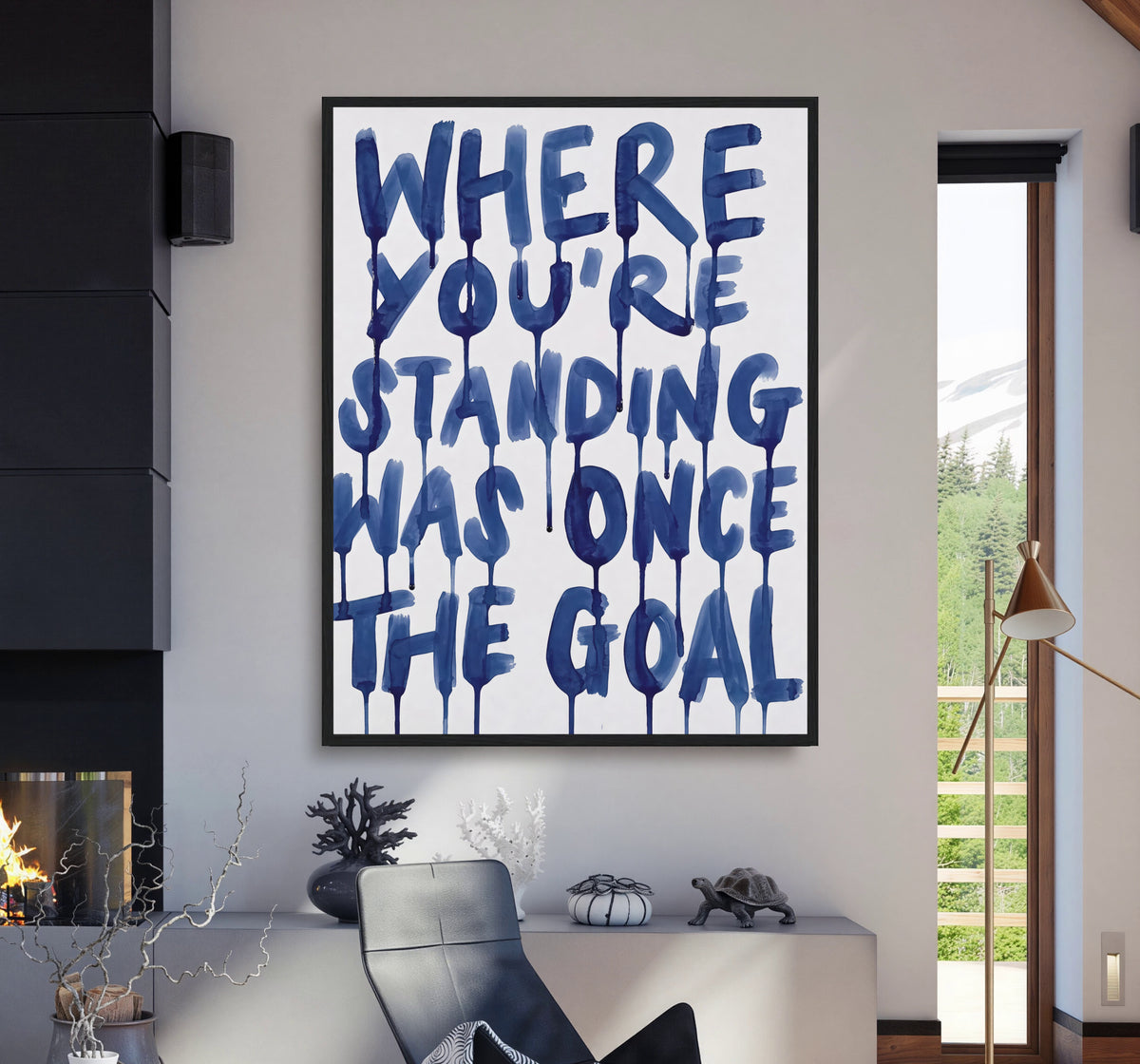 ONCE THE GOAL