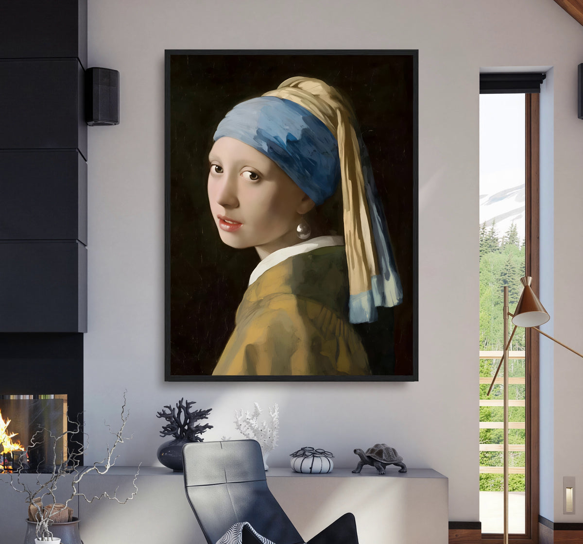 PEARL EARRING