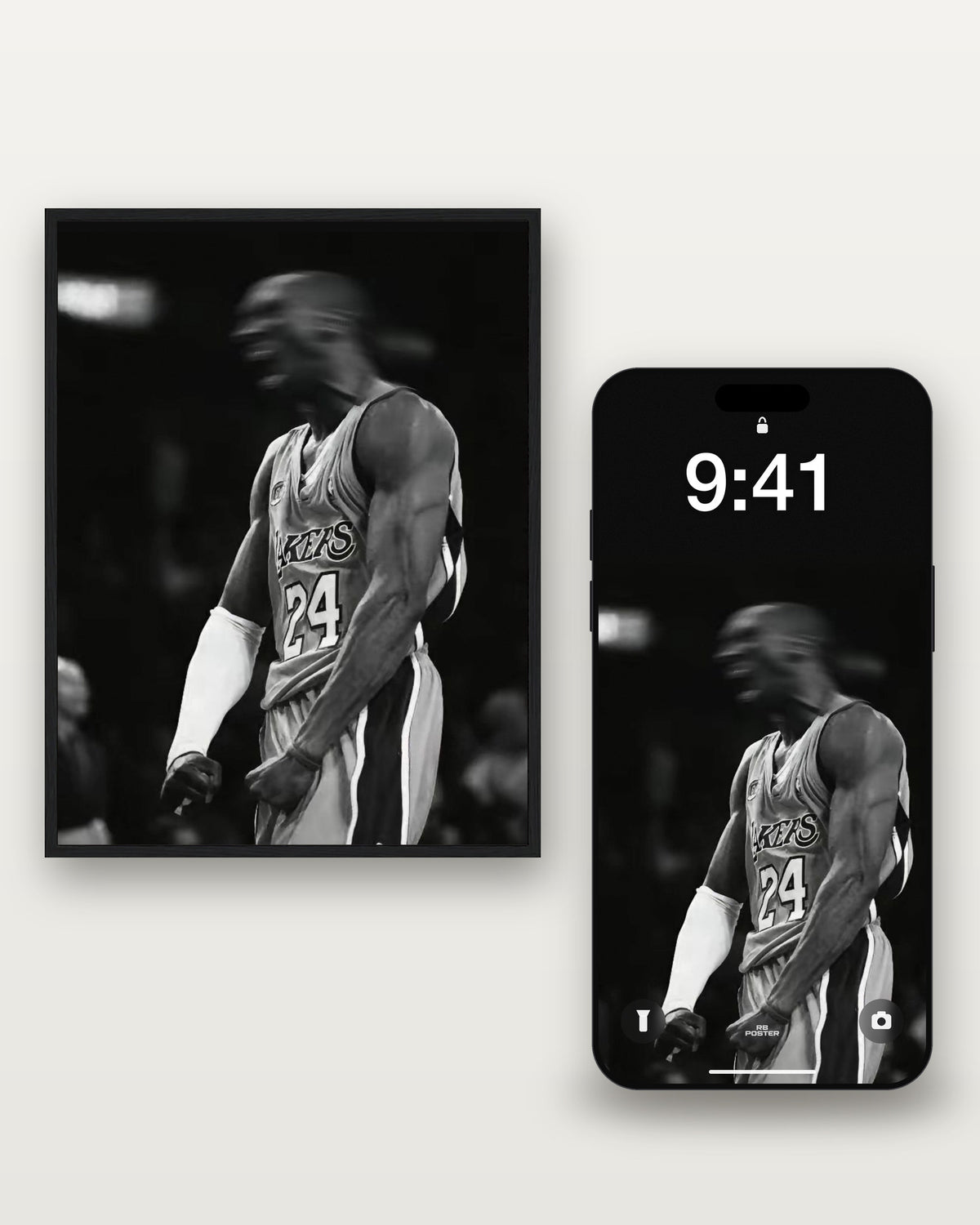 Kobe Bryant - Legend · el wallpaper junto al póster