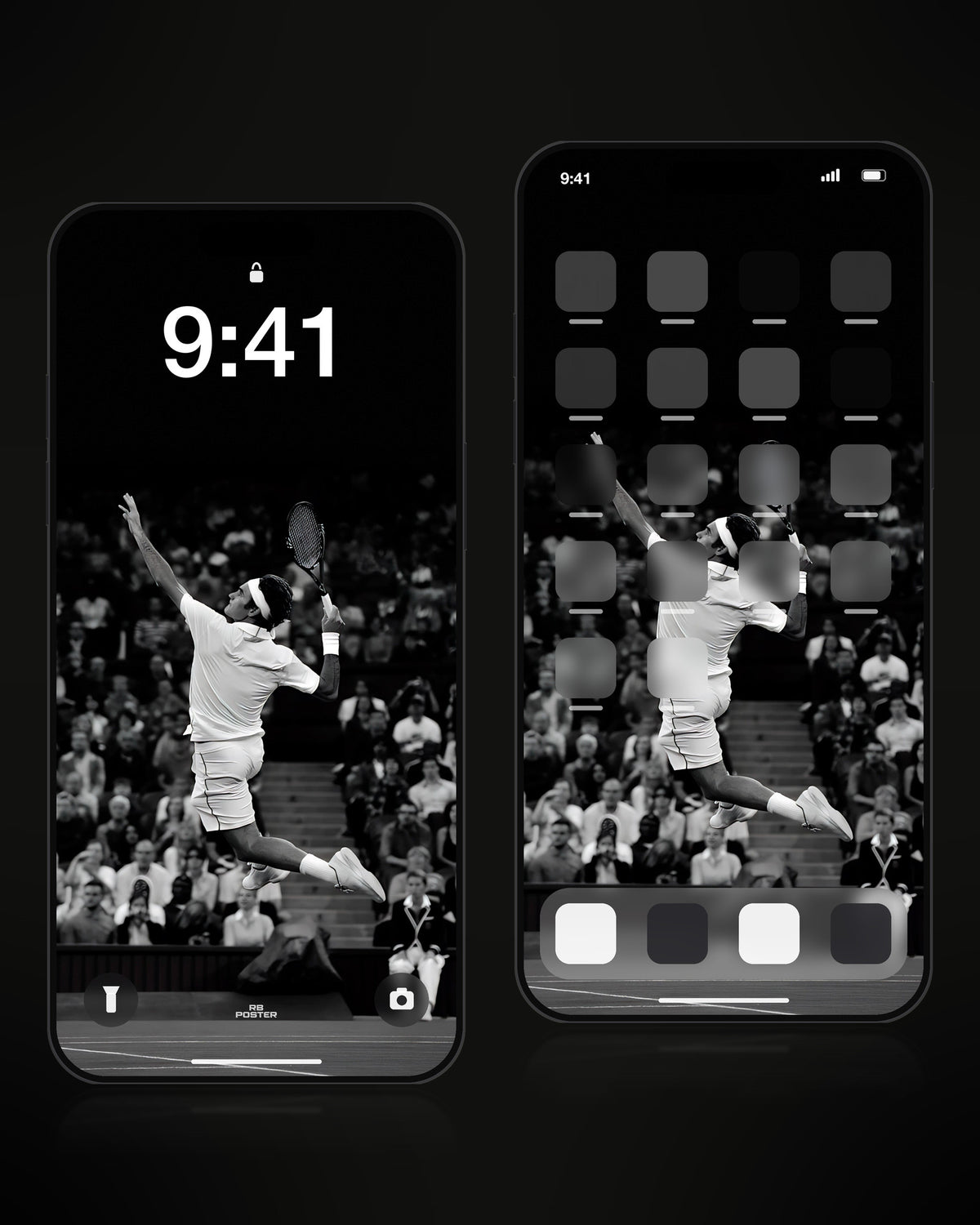 MOMENT · wallpaper en la pantalla de bloqueo y en la de inicio
