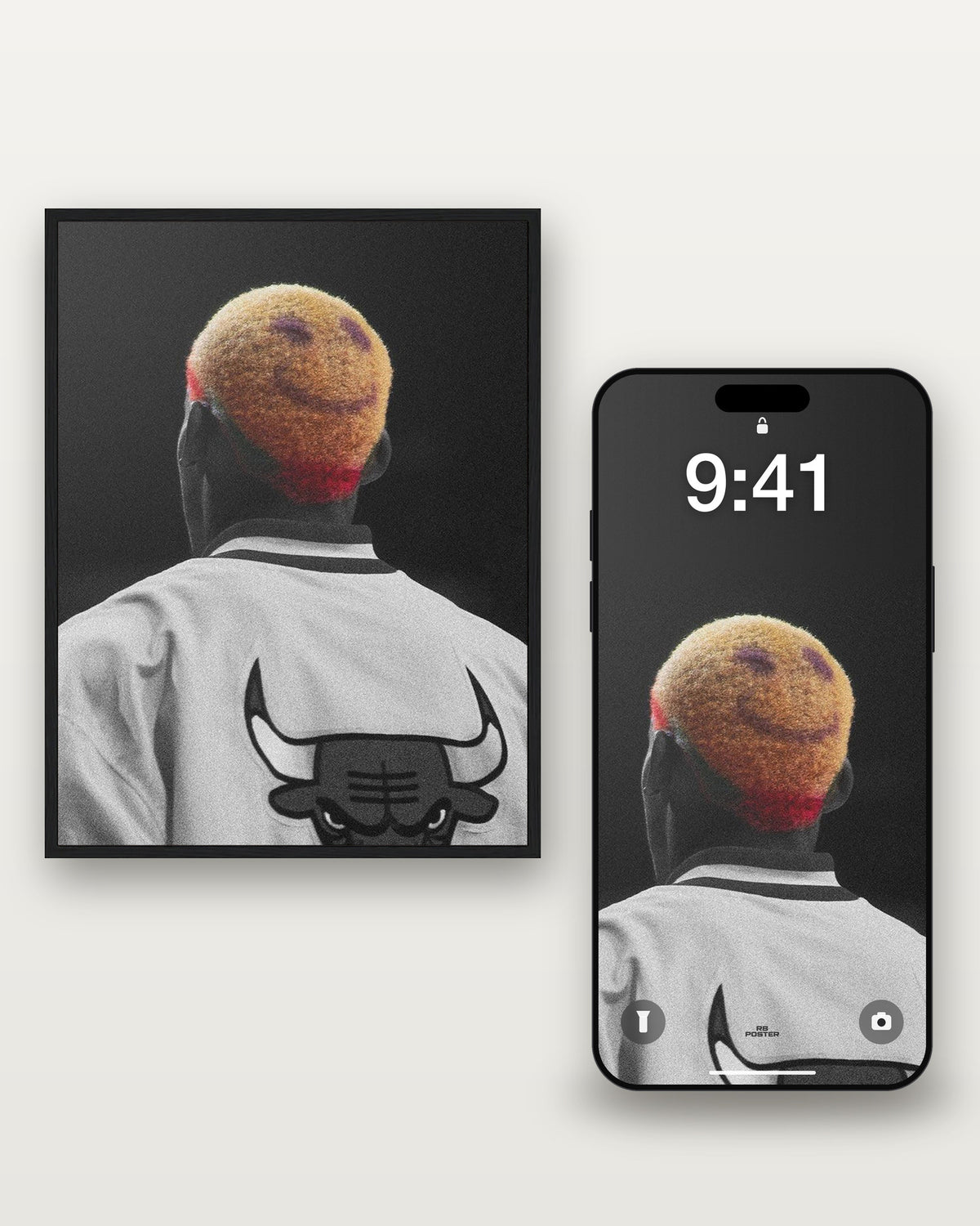 RODMAN · el wallpaper junto al póster