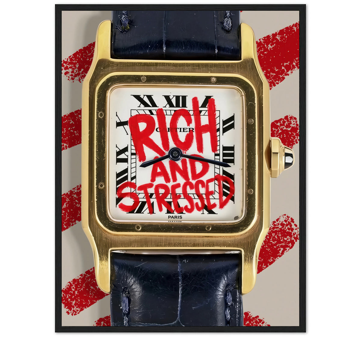 RICH AND STRESSED