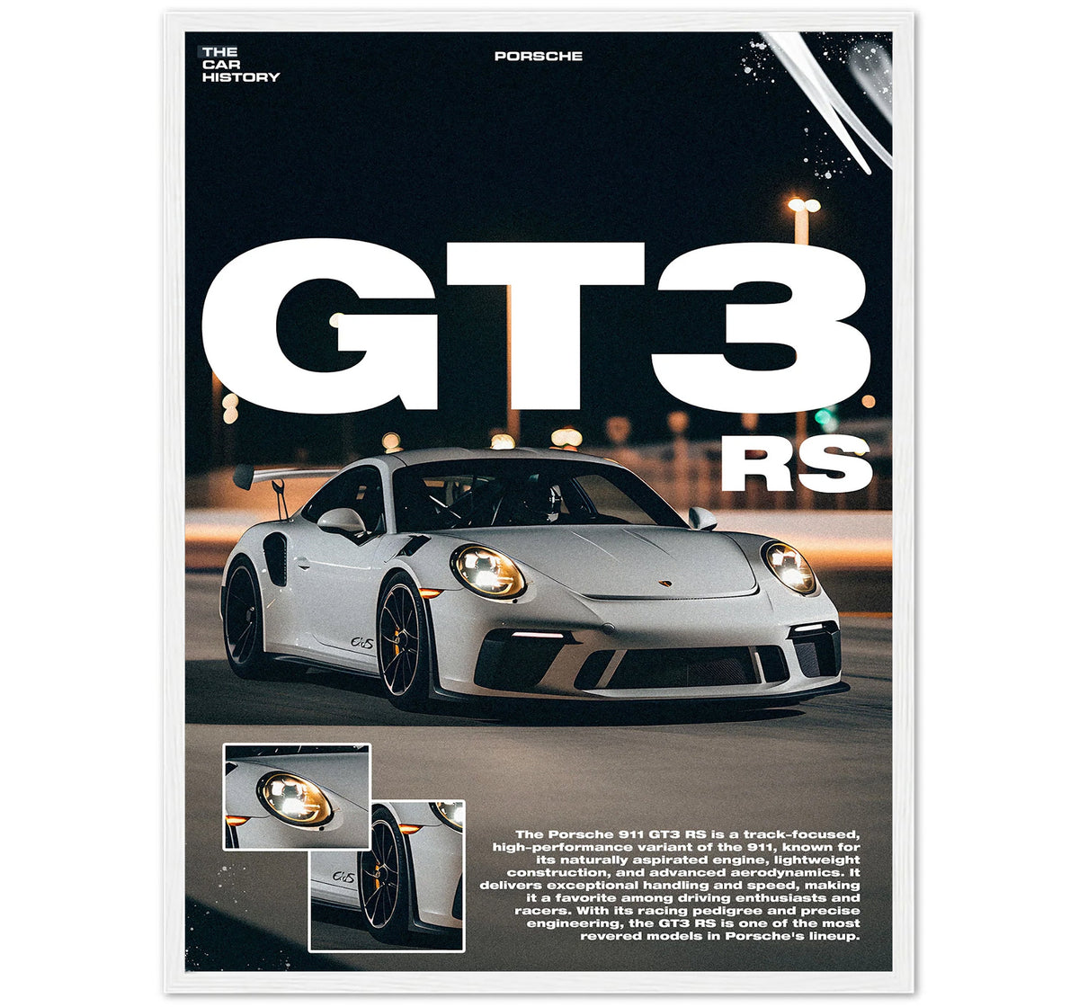 White GT3 RS