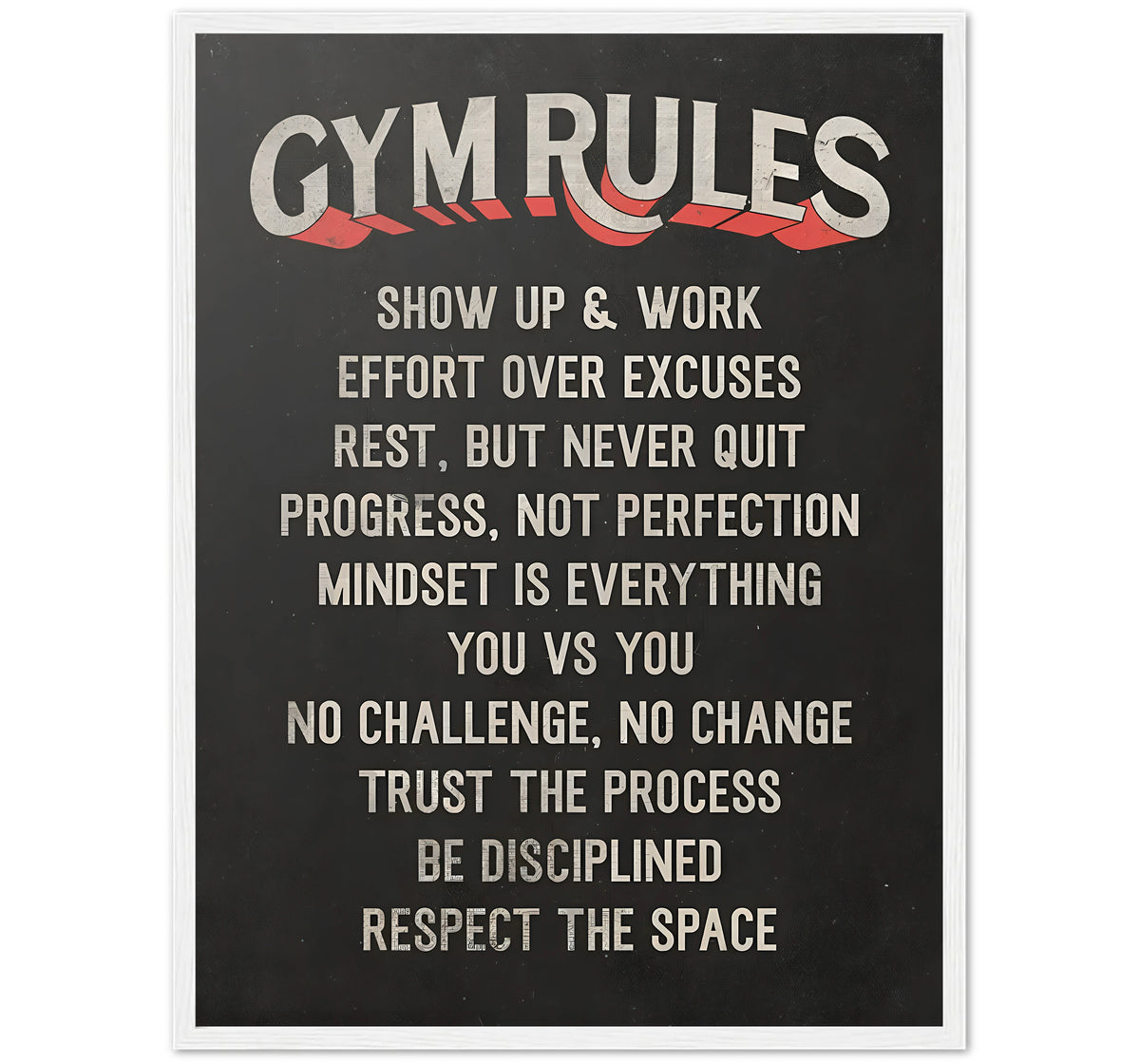 GYM RULES
