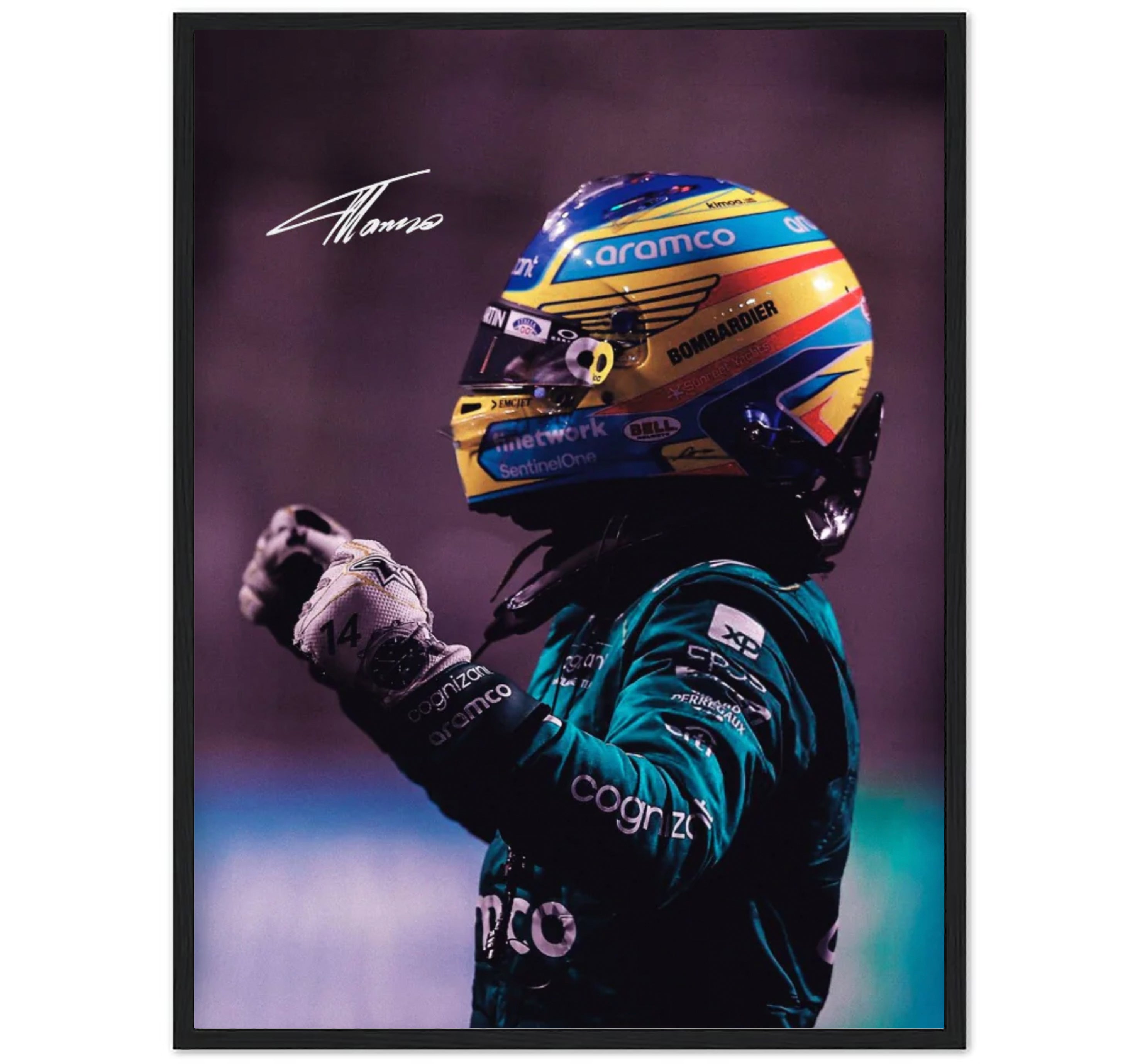 Poster Fernando Alonso – RB Poster