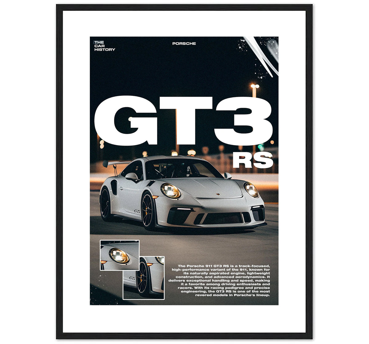 White GT3 RS