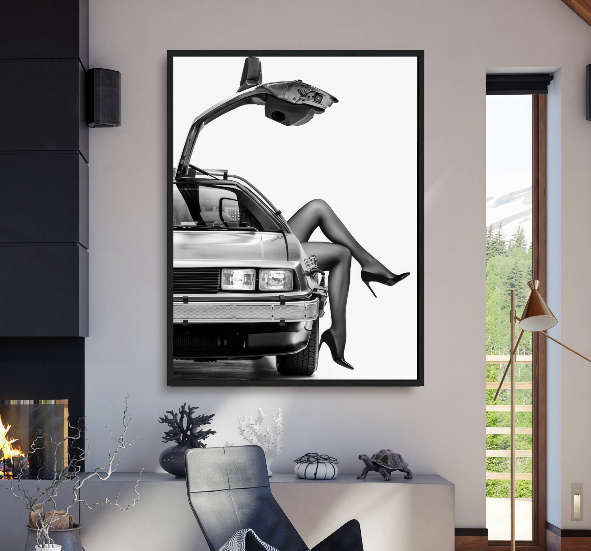 Fashion DeLorean 