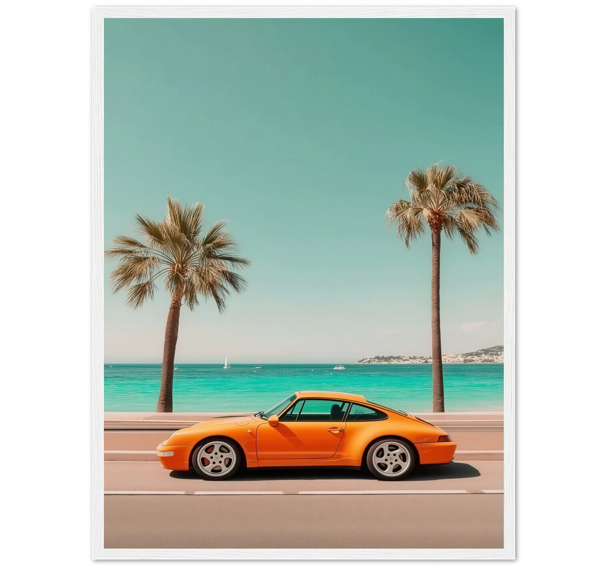 PALMERAS Y MAR TURQUESA