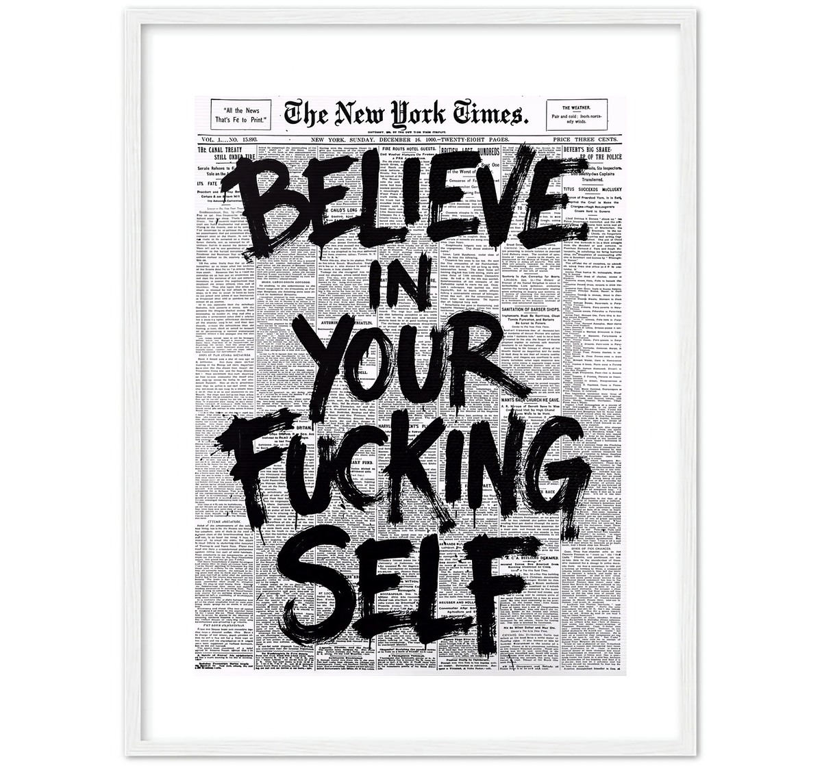 SELF BELIEF