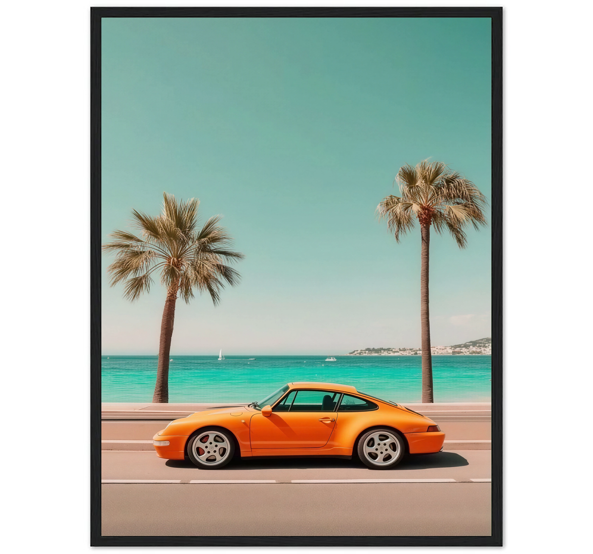 PALMERAS Y MAR TURQUESA