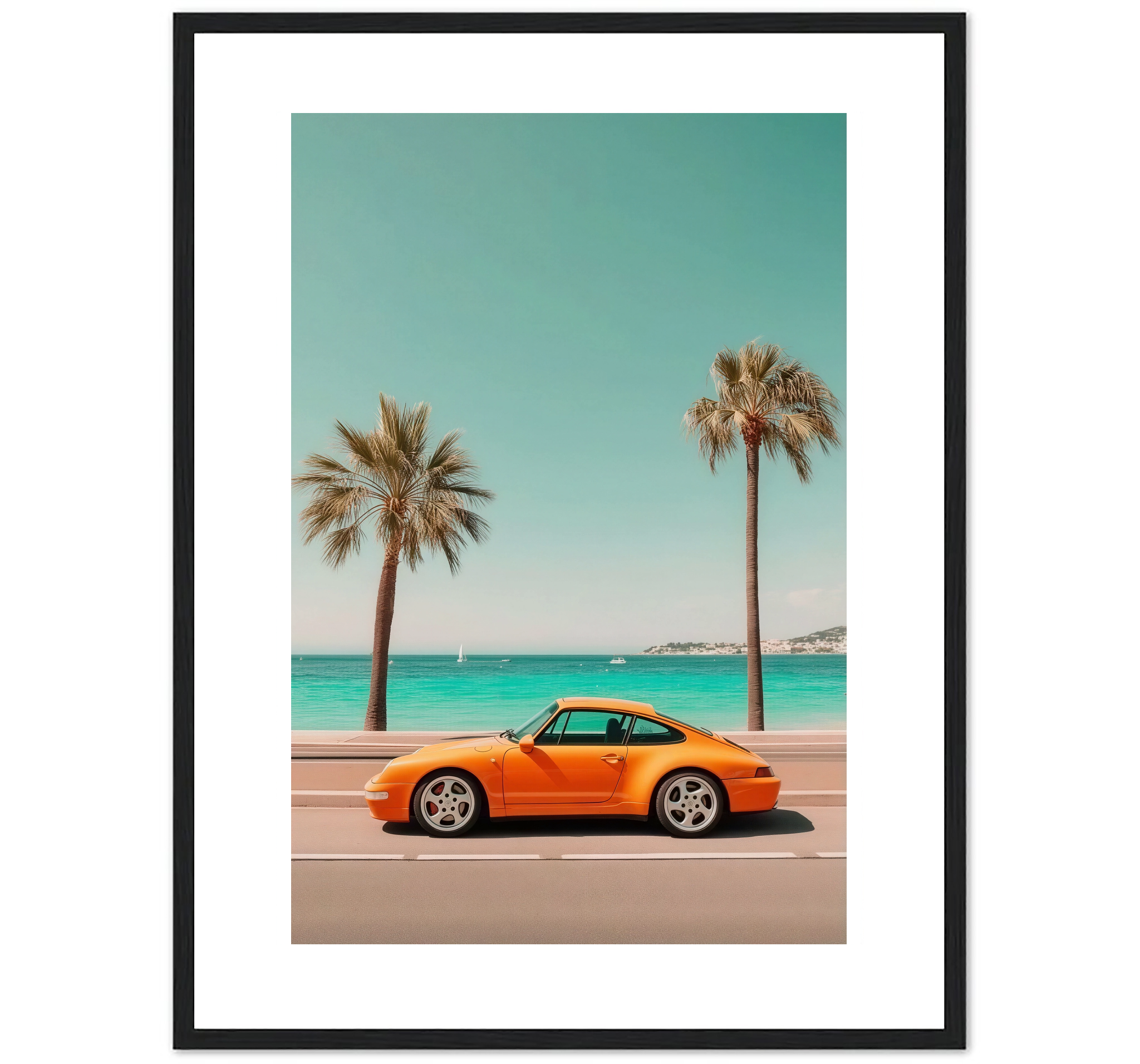 PALMERAS Y MAR TURQUESA