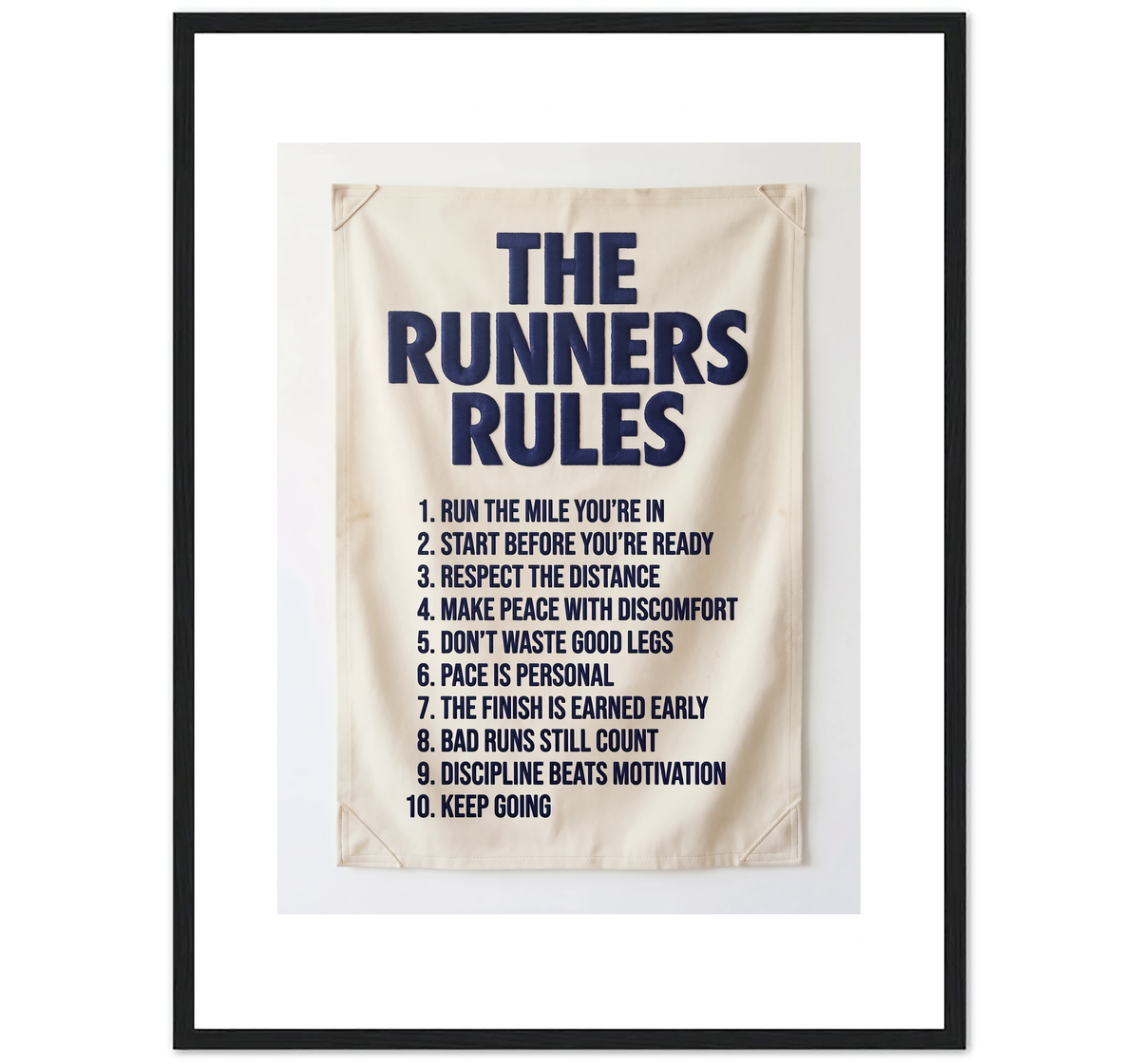 RUNNERS RULES