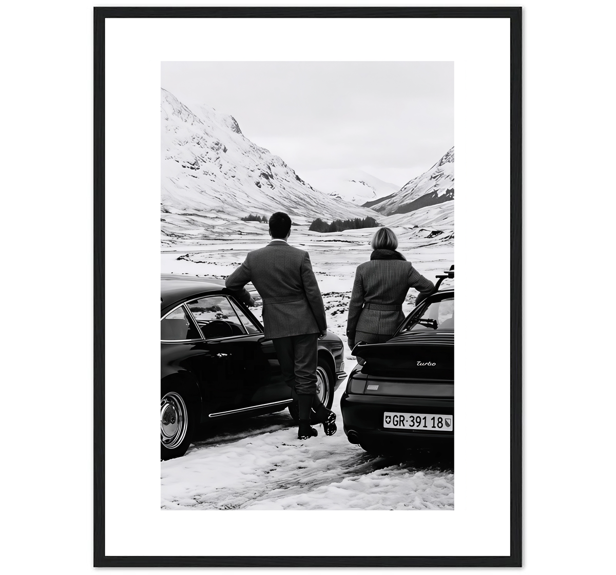 PAREJA EN LA NIEVE