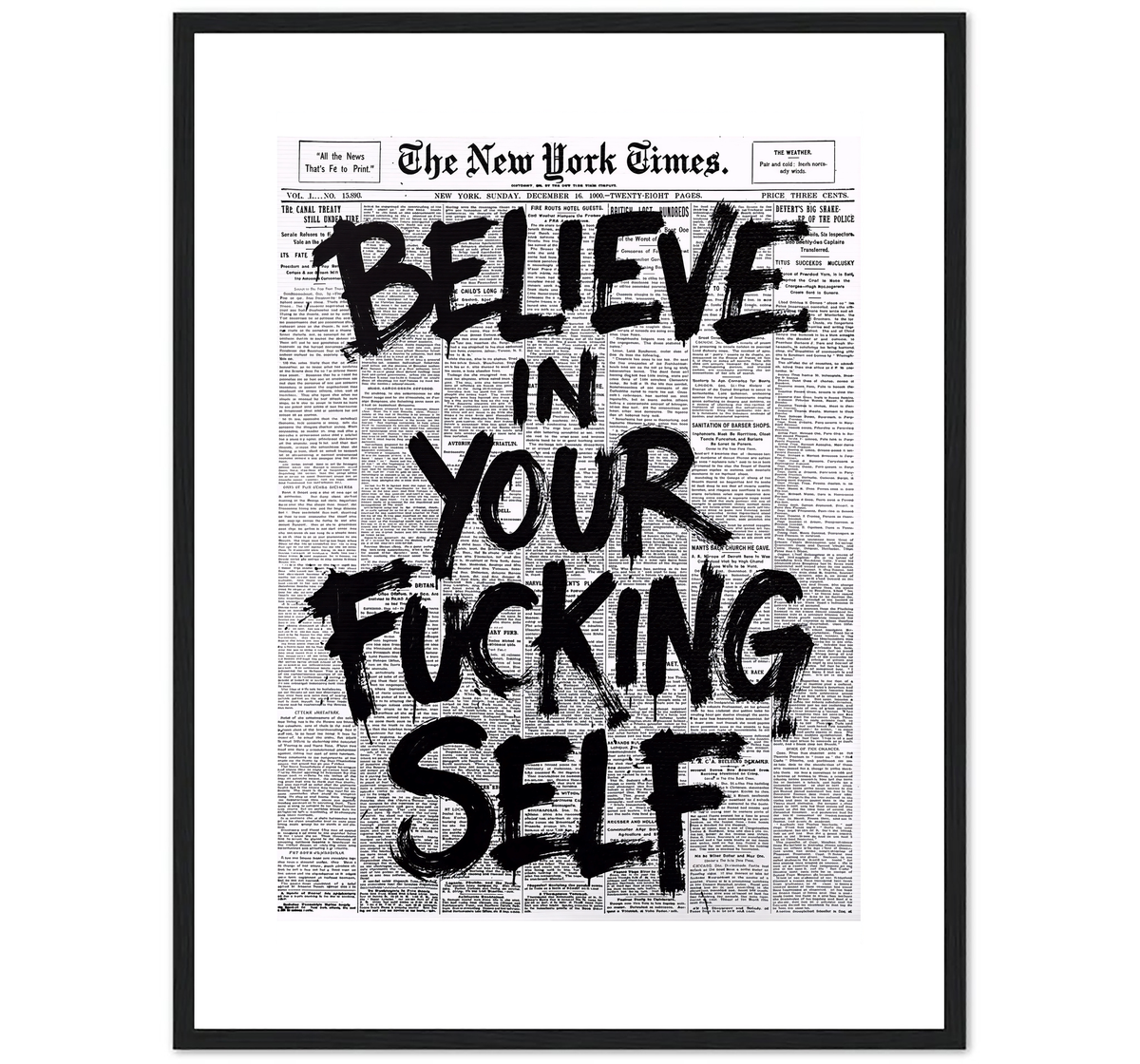 SELF BELIEF