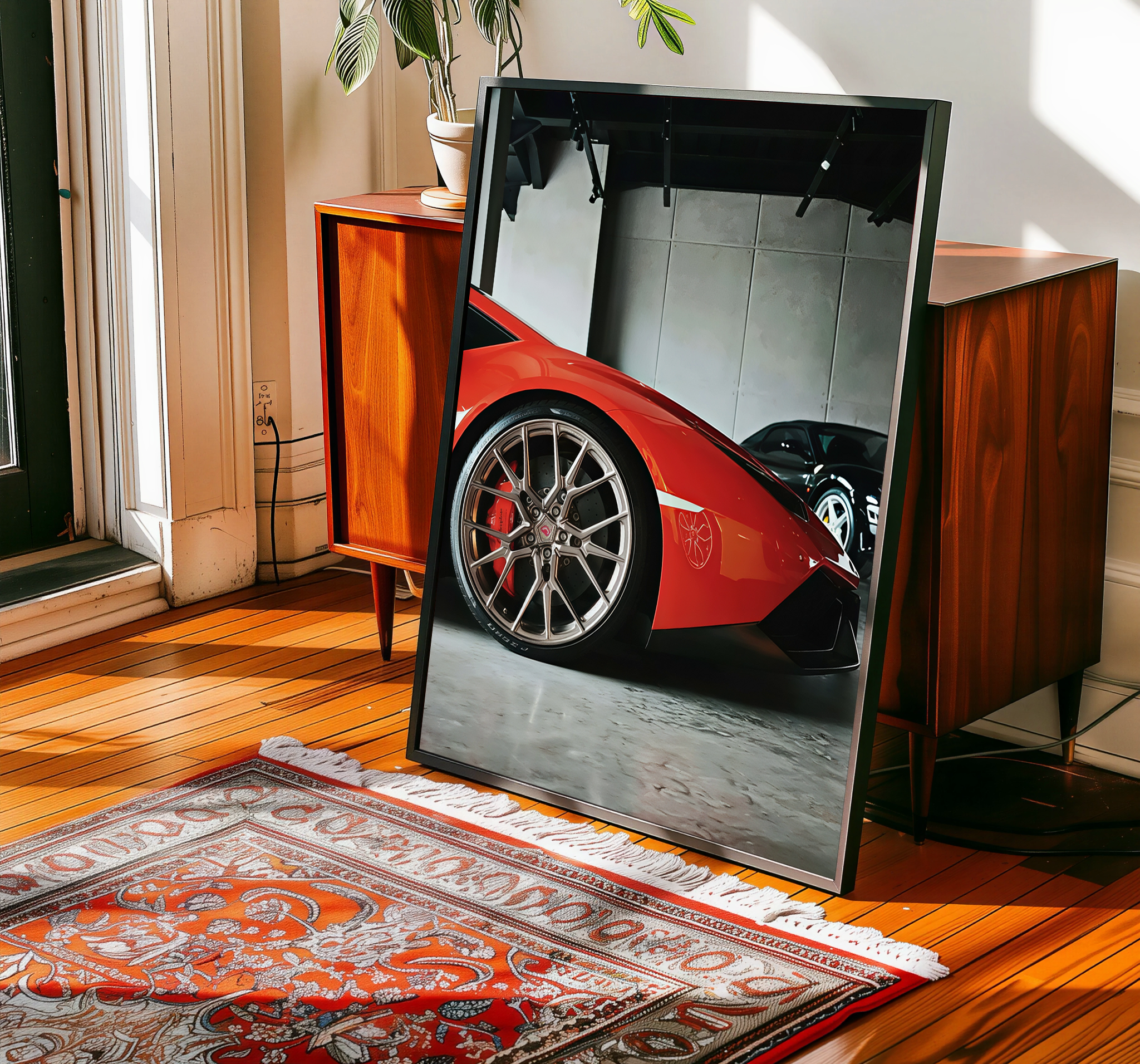 Red Lamborghini