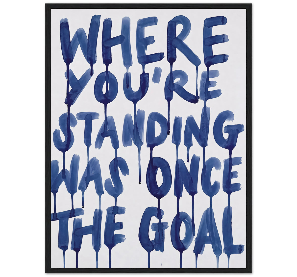 ONCE THE GOAL