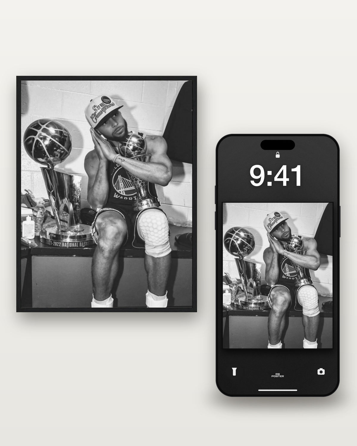 CURRY - ICON · el wallpaper junto al póster
