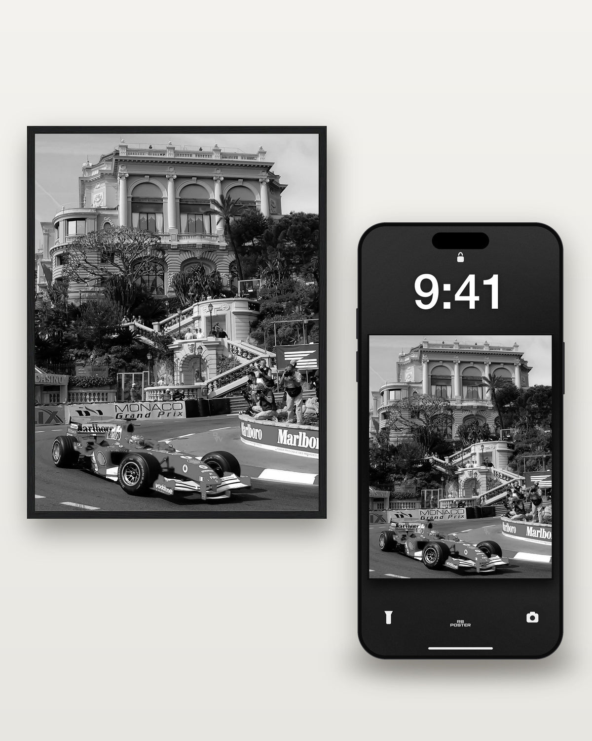 Grand Hotel Monaco · el wallpaper junto al póster