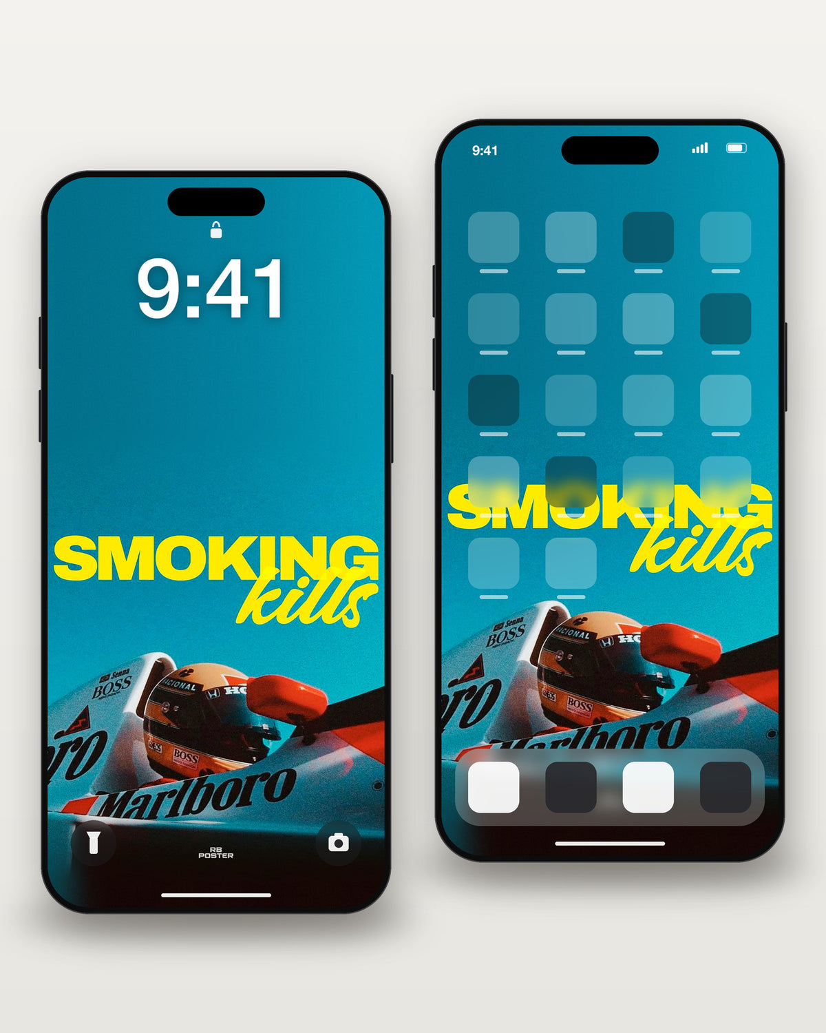 KILLS · wallpaper en la pantalla de bloqueo y en la de inicio
