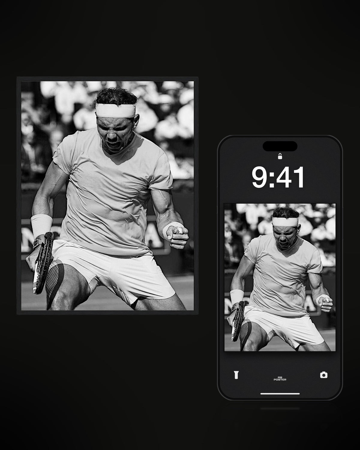 KING - ICON · el wallpaper junto al póster