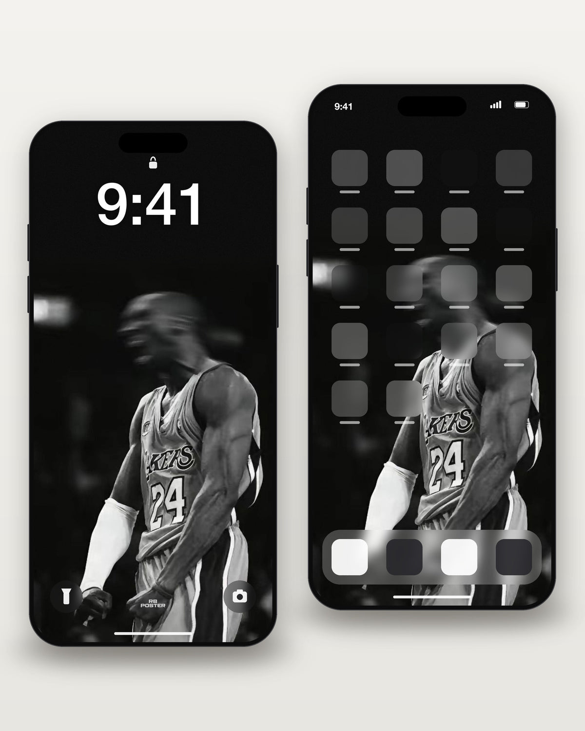 Kobe Bryant - Legend · wallpaper en la pantalla de bloqueo y en la de inicio