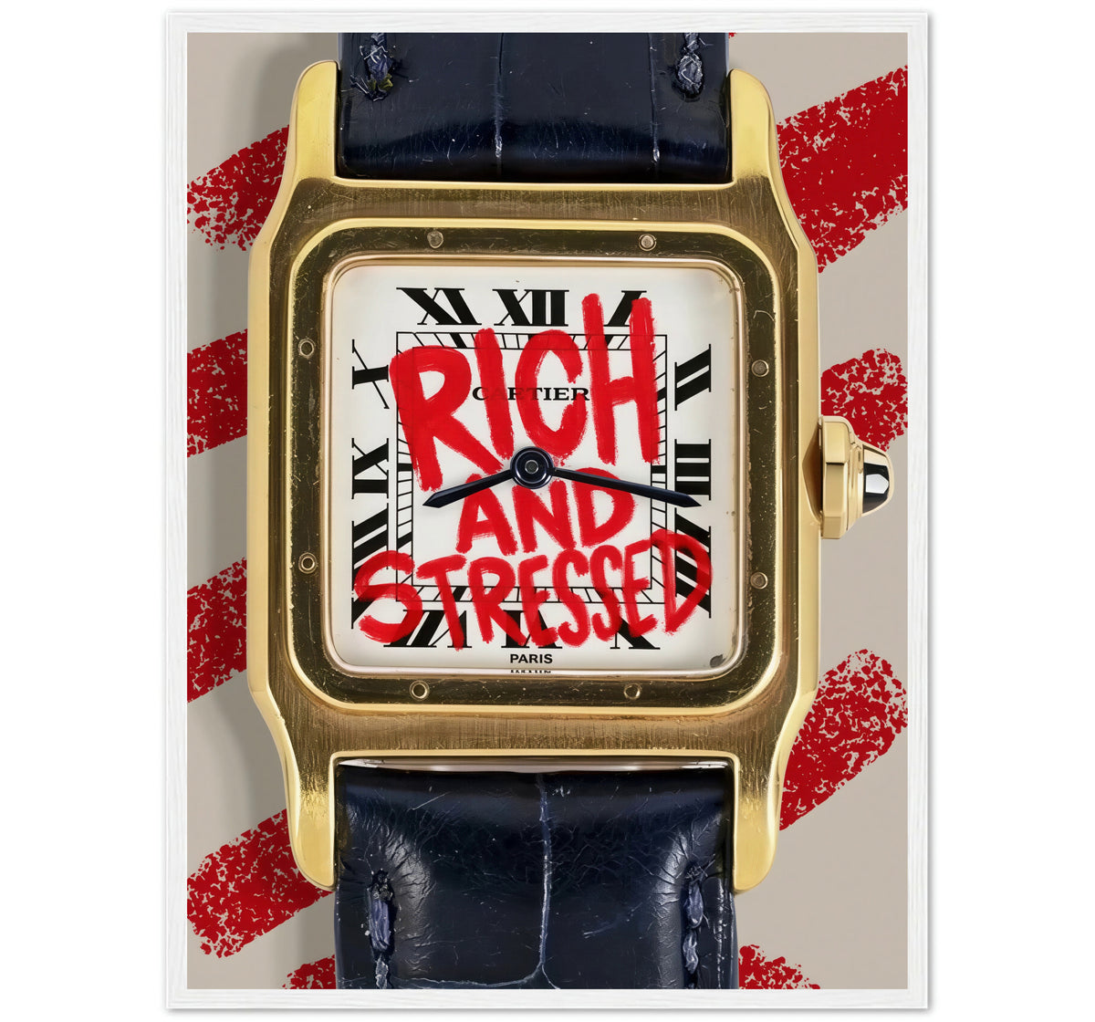 RICH AND STRESSED