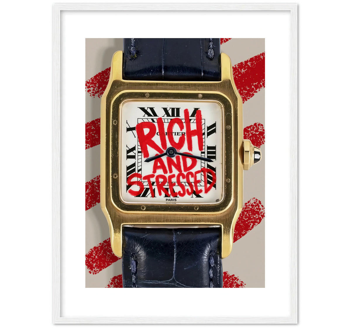 RICH AND STRESSED