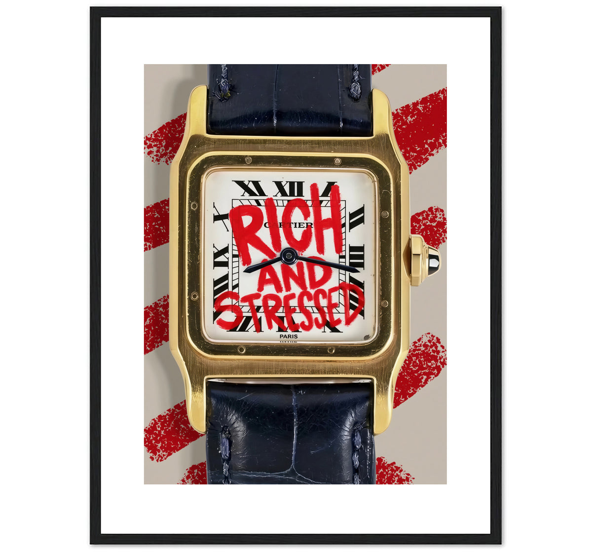 RICH AND STRESSED